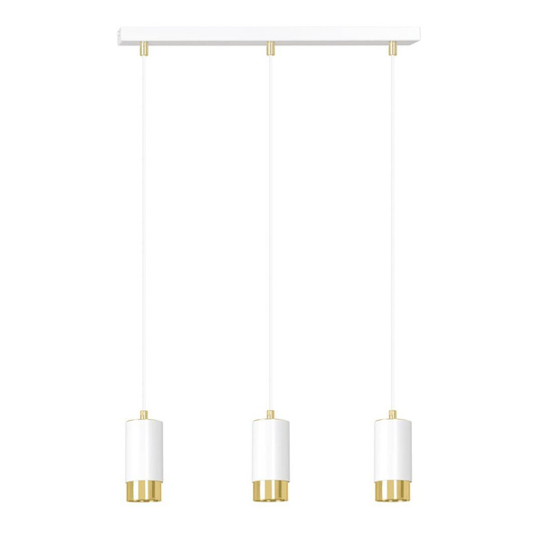 FUMIKO 3 WH/GOLD