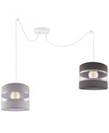  Lampa do pokoju dziecięcego typu pająk, kolorowe abażury