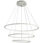 Lampa wisząca ORION WHITE III LED