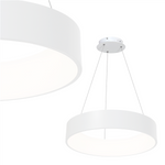 Lampa wisząca OHIO WHITE 24W LED ML6357