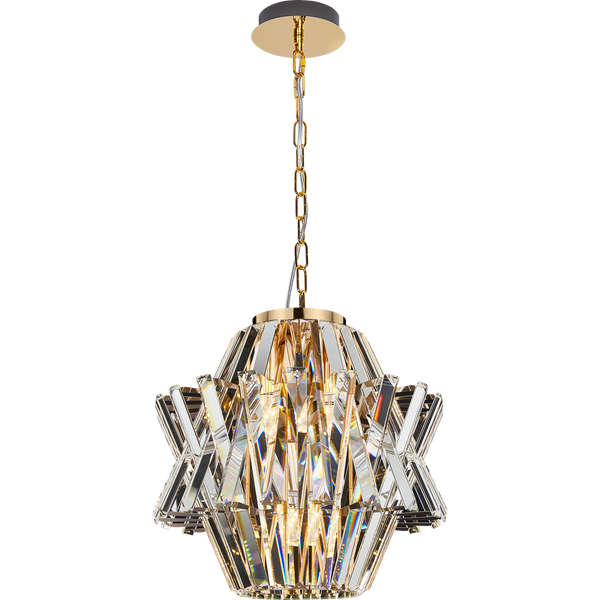 Żyrandol CROWN GOLD 4xE14