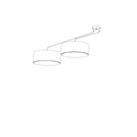 Lampa wisząca FALCON 6x 25W E27 wys. 65cm | biały