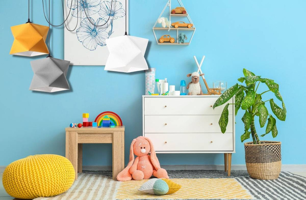 Lampa wisząca do pokoju dziecka typu pająk kolorowa Diament Spyder 3