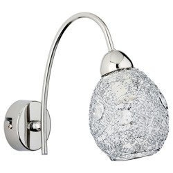 Kinkiet nowoczesny druciany VERA chrom