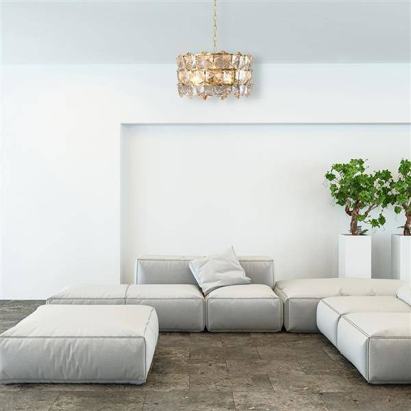 Lampa wisząca żyrandol AUSTIN GOLD ML5990