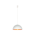 Wisząca HEMISPHERE white-gold S 33,5cm