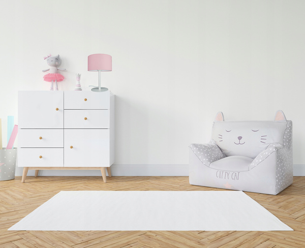 Lampka nocna do pokoju dziewczynki różowa Pompony 1