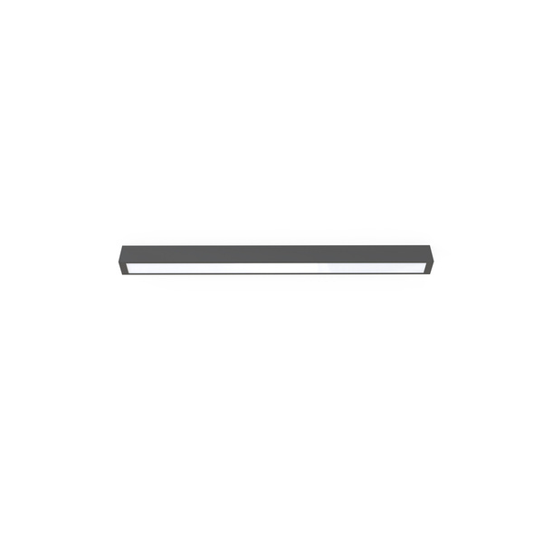Lampa sufitowa STRAIGHT LED graphite ceiling dł. 90cm | grafit