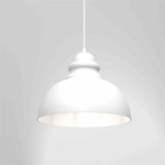 Lampa wisząca CORIN WHITE 1xE27