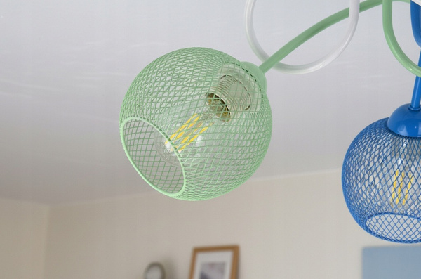 Lampa sufitowa do pokoju dziecka nowoczesna Zaczarowany Koszyczek 3xE27 Led