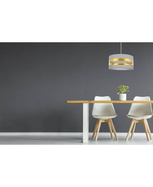 Nowoczesna Wisząca Lampa z Abażurem Regulowana
