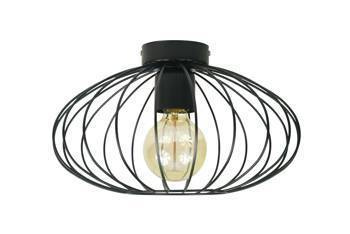 LAMPA SUFITOWA ELIPSA CZARNA