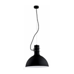 Nowoczesny lampa sufitowa ZINE I czarny śr. 35cm
