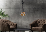 Retro zwis miedź CABLE BLACK / COPPER VII 160cm