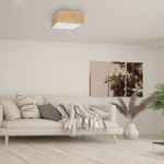 Lampa sufitowa CORK White/Cork 2xE27