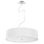 Lampa wisząca VIVIANE WHITE śr, 63cm