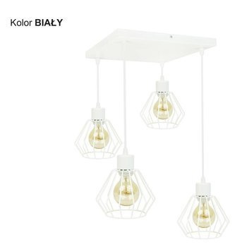 Lampa Artemida Zwis plafon kwadrat