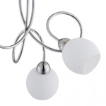 Lampa sufitowa FLORIDA III chrom/biały śr. 45cm