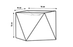 Abażur Diament 16 x 16 x 16