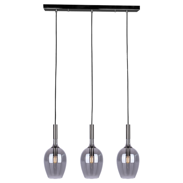 Stylowa lampa wisząca TANGO SMOKED  ML6166