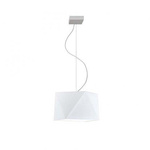 Lampa wisząca do pokoju chłopca niebieski abażur Świetlisty Diamencik