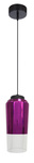 Lampa sufitowa wisząca 1X60W E27 fioletowy TUBE 31-51288