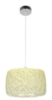 LAMPA SUFITOWA WISZĄCA CANDELLUX PANDA 31-51141   E27 KREMOWY