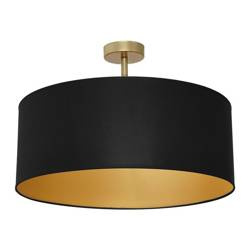 Lampa sufitowa BEN BLACK/GOLD 3xE27