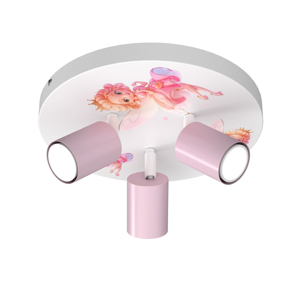Lampa sufitowa do pokoju dziewczynki Księżniczka GU10