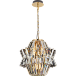 Żyrandol CROWN GOLD 4xE14