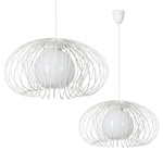 Lampa wisząca MERSEY white I zwis 120cm