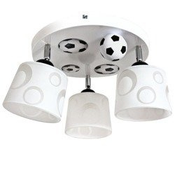 Lampa do pokoju chłopca z motywem piłkarskim Mundial 3