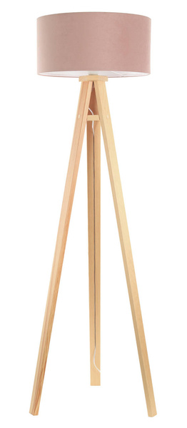 Lampa podłogowa dla dziewczynki różowa trójnóg Jasmine