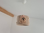 Lampa dla dziecka w stylu Boho Pieski