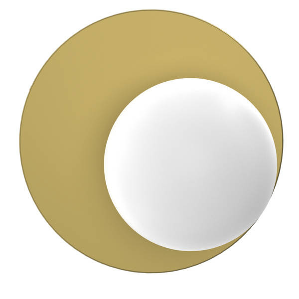 Stylowa lampa sufitowa BIBIONE GOLD 1xG9 | Złota