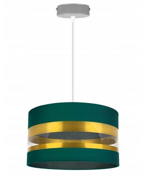 Nowoczesna Wisząca Lampa Regulowana ze Złotym Detalem