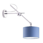 Lampa ścienna do pokoju dziecka kolorowa na przegubie Hamilton