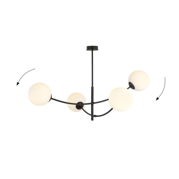 HUNTER 4  BLACK/OPAL
