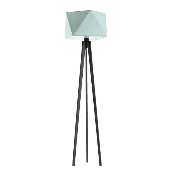 Lampa stojąca do pokoju dziecięcego drewniana Bombaj