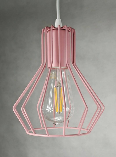 Lampa sufitowa do pokoju dziewczynki różowa Motylek Dzwoneczek 3xE27