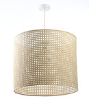 Lampa w stylu Boho Rotang z naturalnego ratanu- średnica 60 cm 
