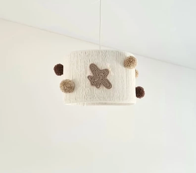 Lampa dla dziecka w stylu Boho Samoloty 2