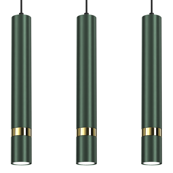 Lampa wisząca JOKER GREEN/GOLD 3xGU10