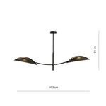 LOTUS 2 BLACK/GOLD