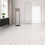 Nowoczesna lampa stojąca WEST BLACK 2xGU10 MLP5516