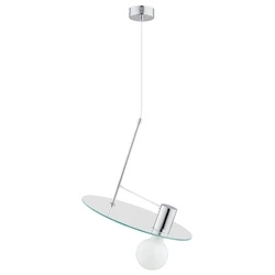 Lampa wisząca ALFA CH 01 CHROM 1xE27 35cm | 60740