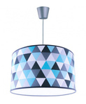 Lampa do pokoju dziecięcego z kolorowym z abażurem   