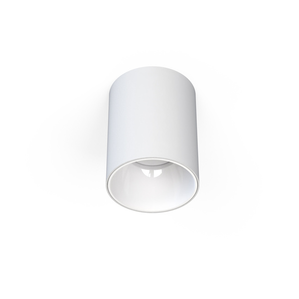 Spot sufitowy designerski tuba EYE TONE biały śr. 8,9cm