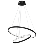 Lampa wisząca ROTONDA , czarna, 51W LED, barwa neutralna 4000K, ML7942
