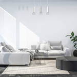 Lampa wisząca DANTE SILVER 3xGU10